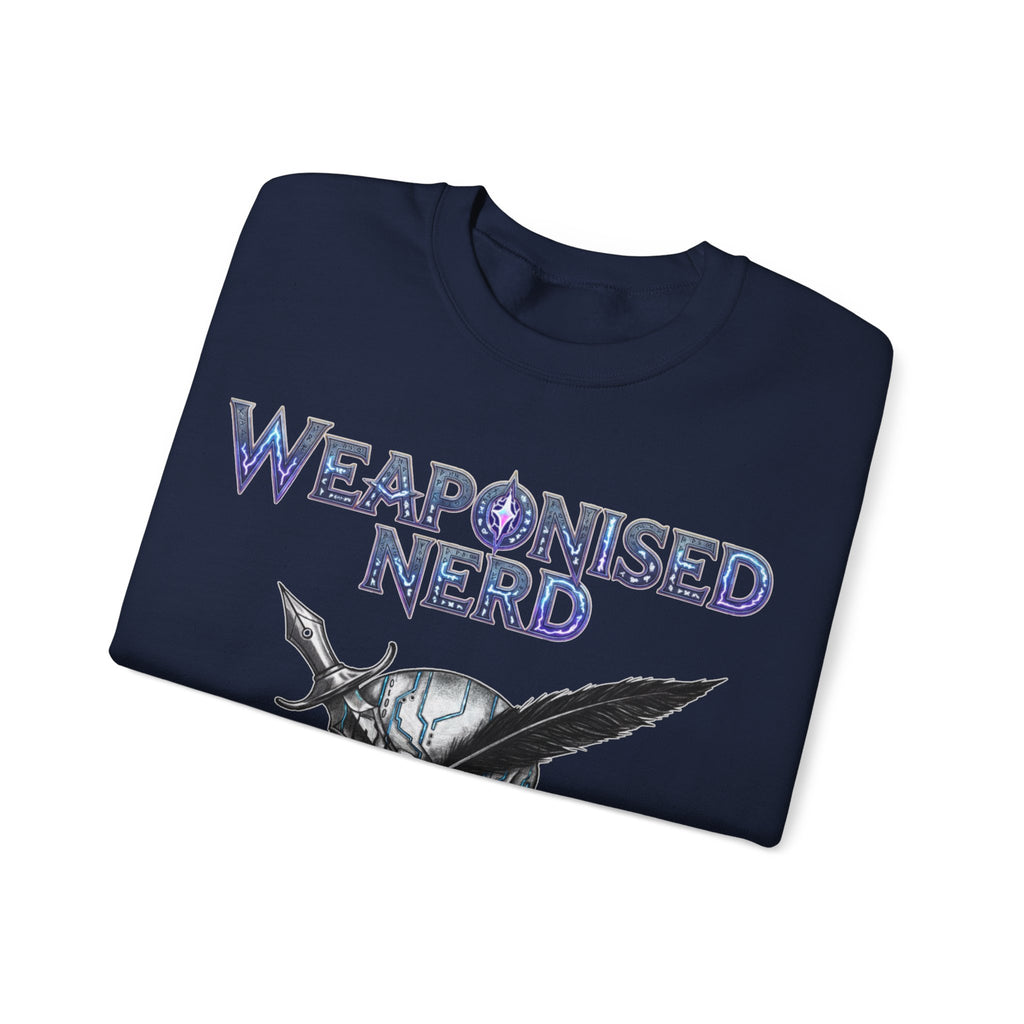 Weaponised Nerd Sweatshirt – Skull & Quill Crewneck