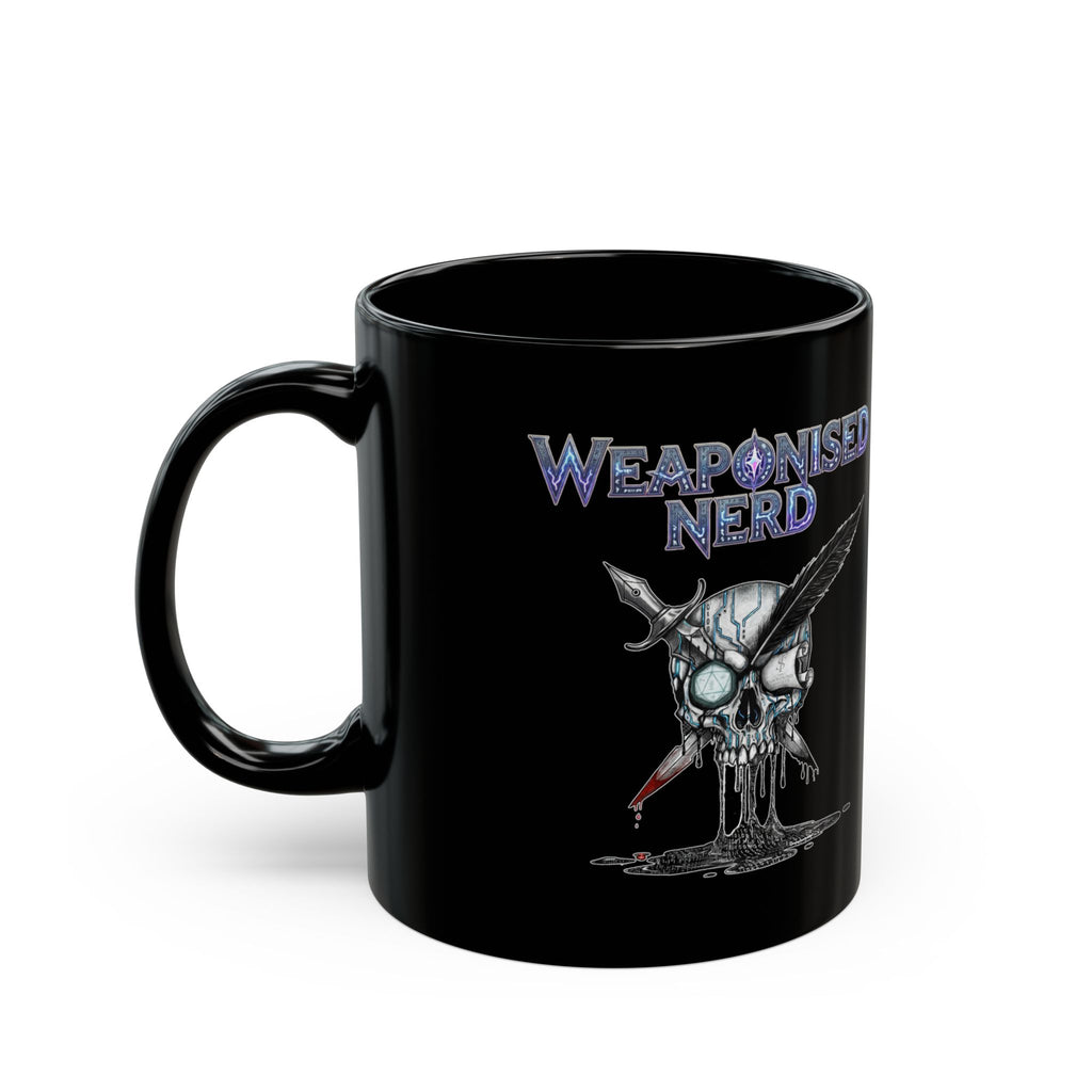 Weaponised Nerd Skull Coffee Mug (11oz/15oz)