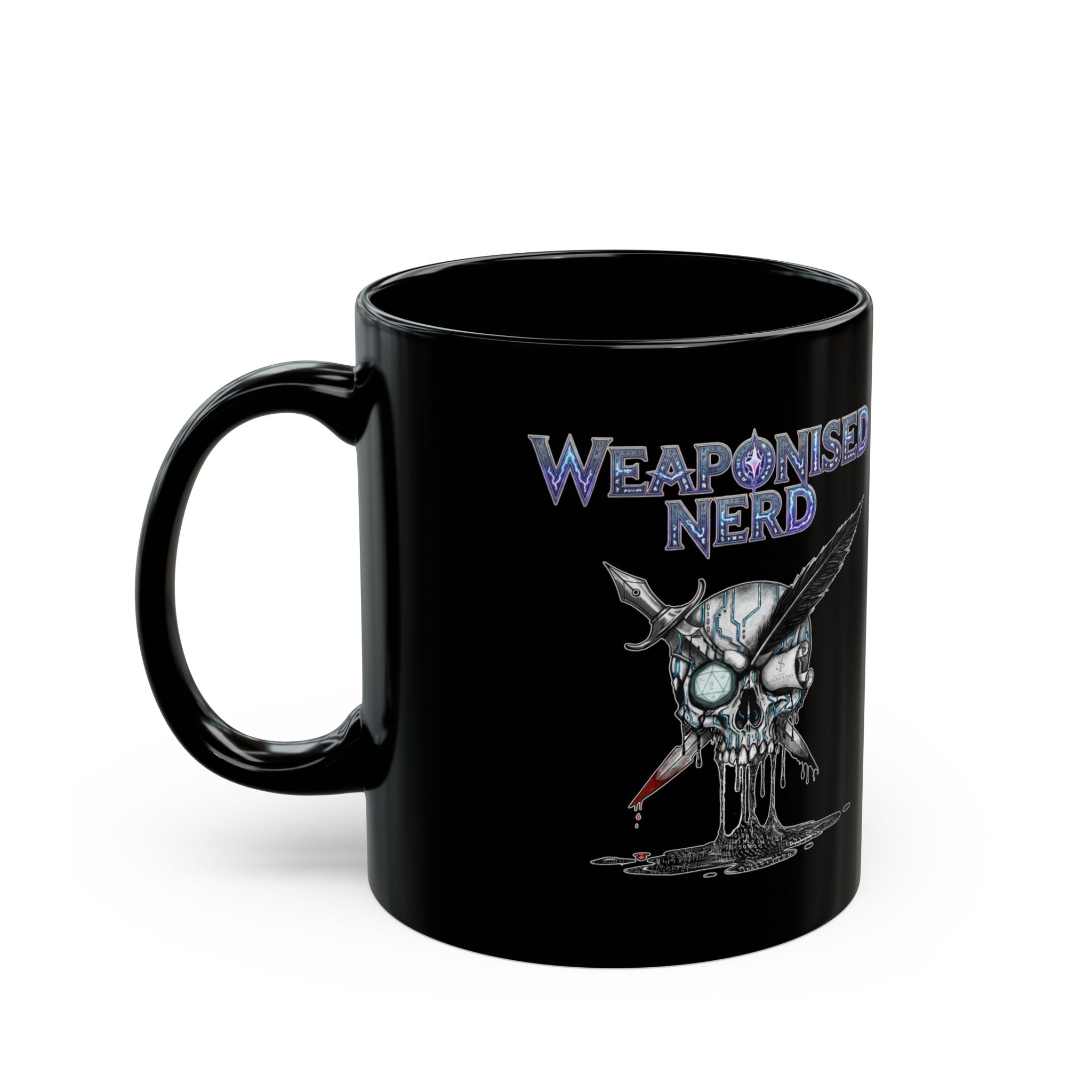 Weaponised Nerd Skull Coffee Mug (11oz/15oz)