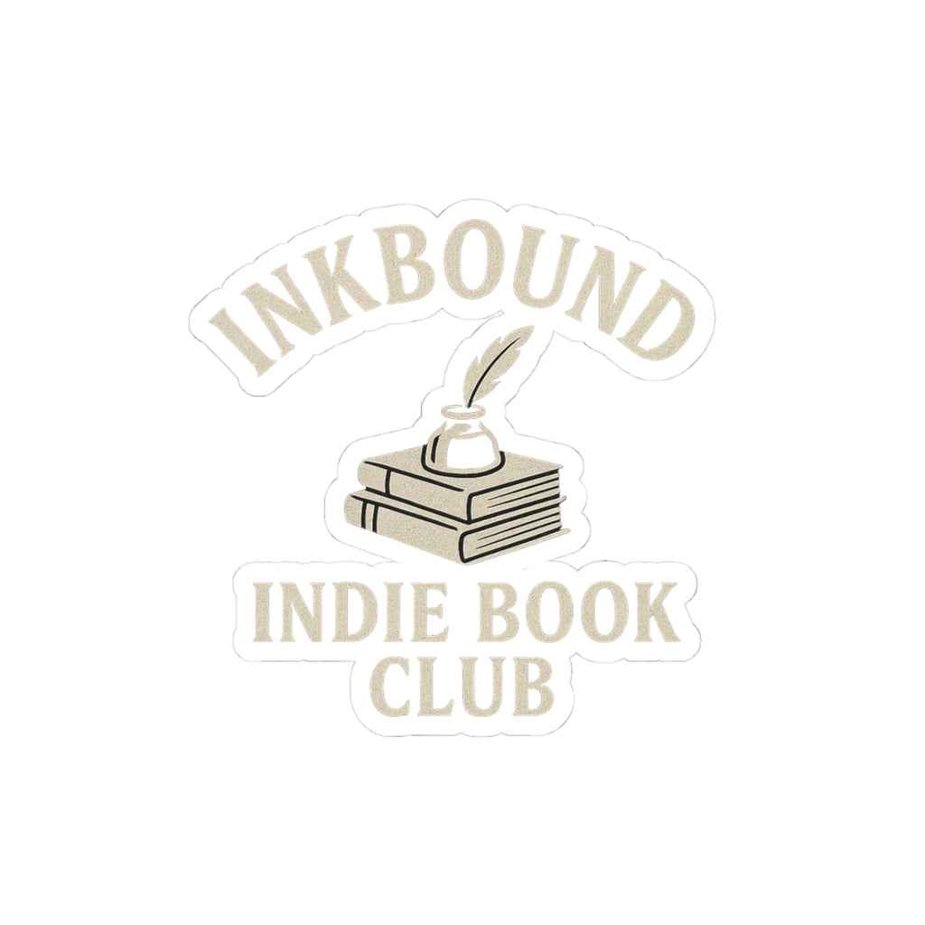Inkbound Indie Book Club Sticker — Kiss-Cut Sticker