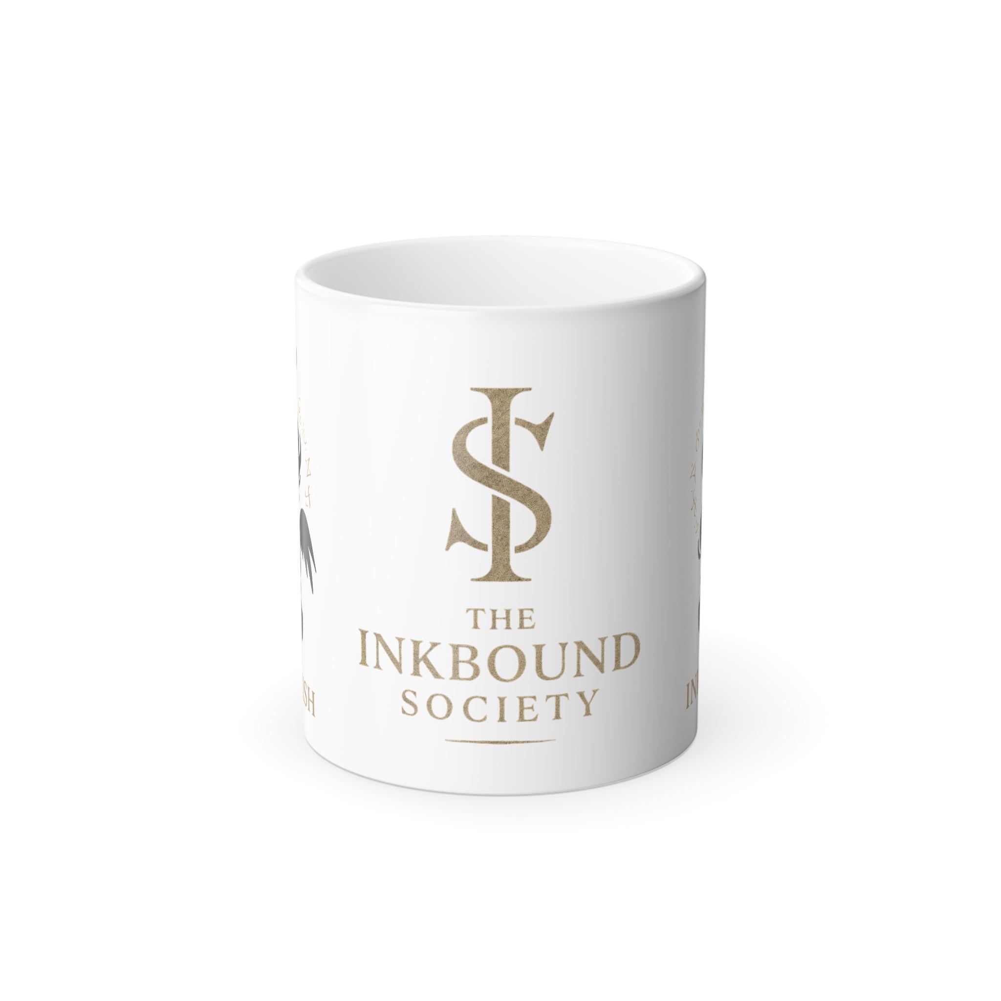 The Inkwish Inkbound Society 11oz Heat-Activated Coffee Cup