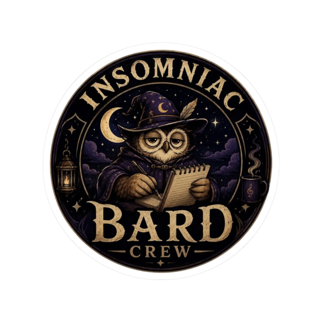 Insomniac Bard Crew Sticker
