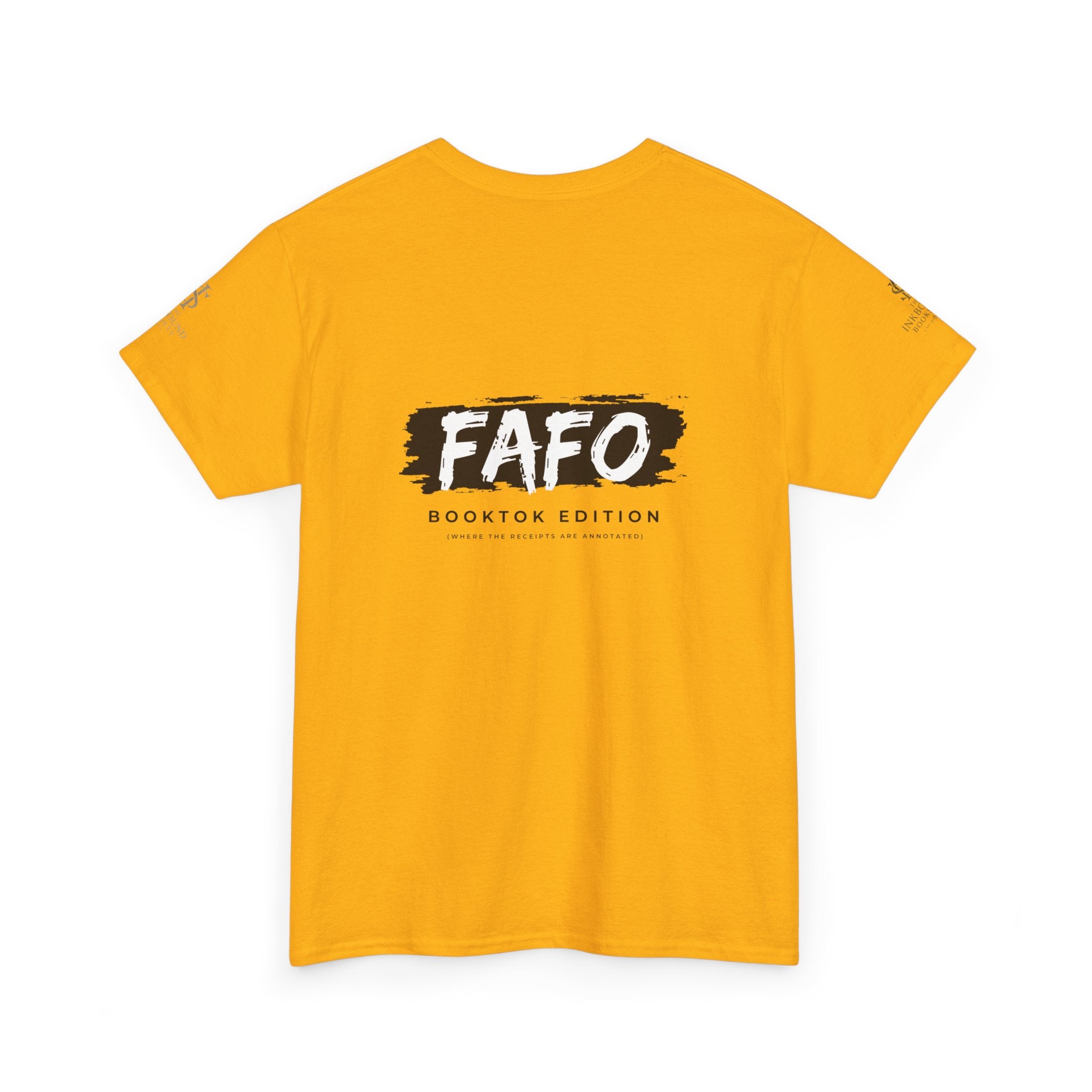FAFO Booktok Edition Tee - Graphic White Crewneck T-Shirt