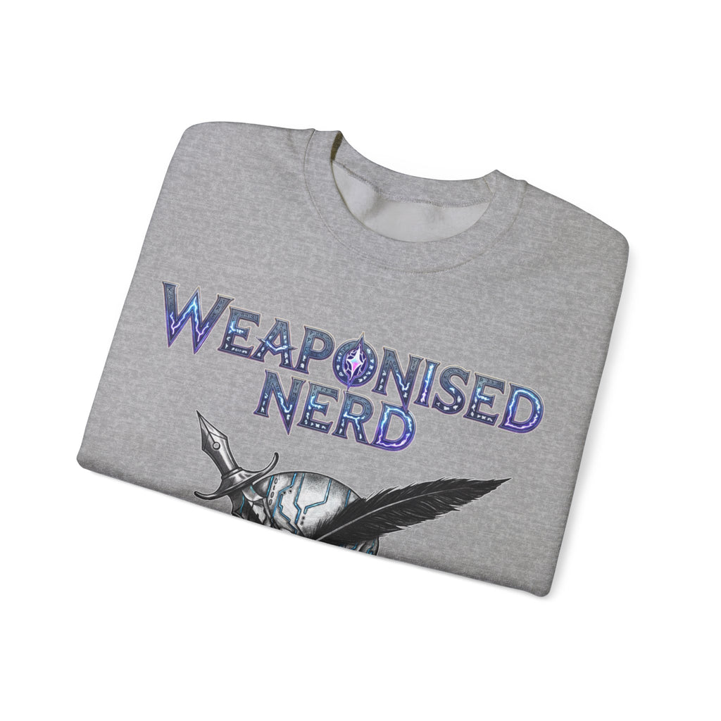 Weaponised Nerd Sweatshirt – Skull & Quill Crewneck