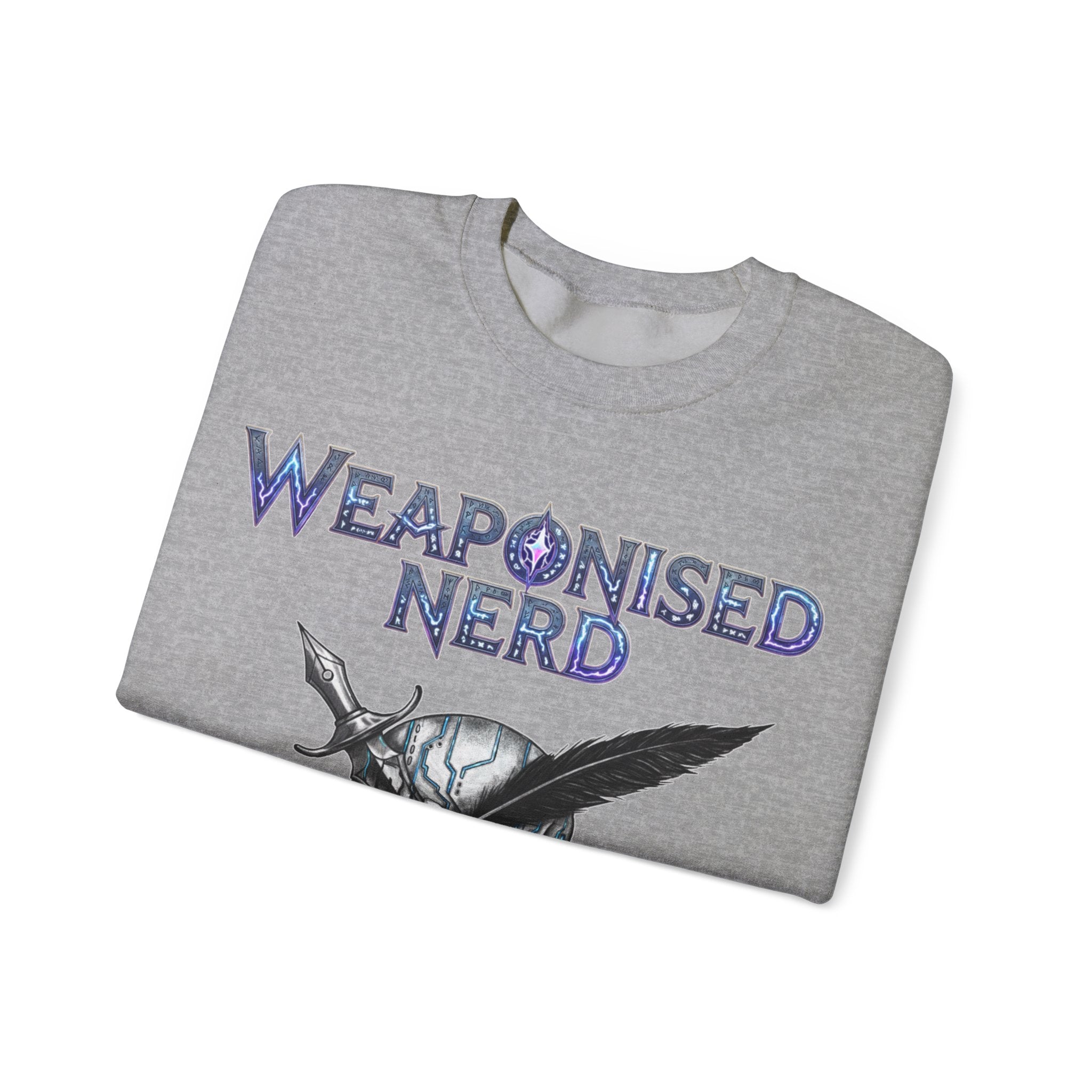 Weaponised Nerd Sweatshirt – Skull & Quill Crewneck