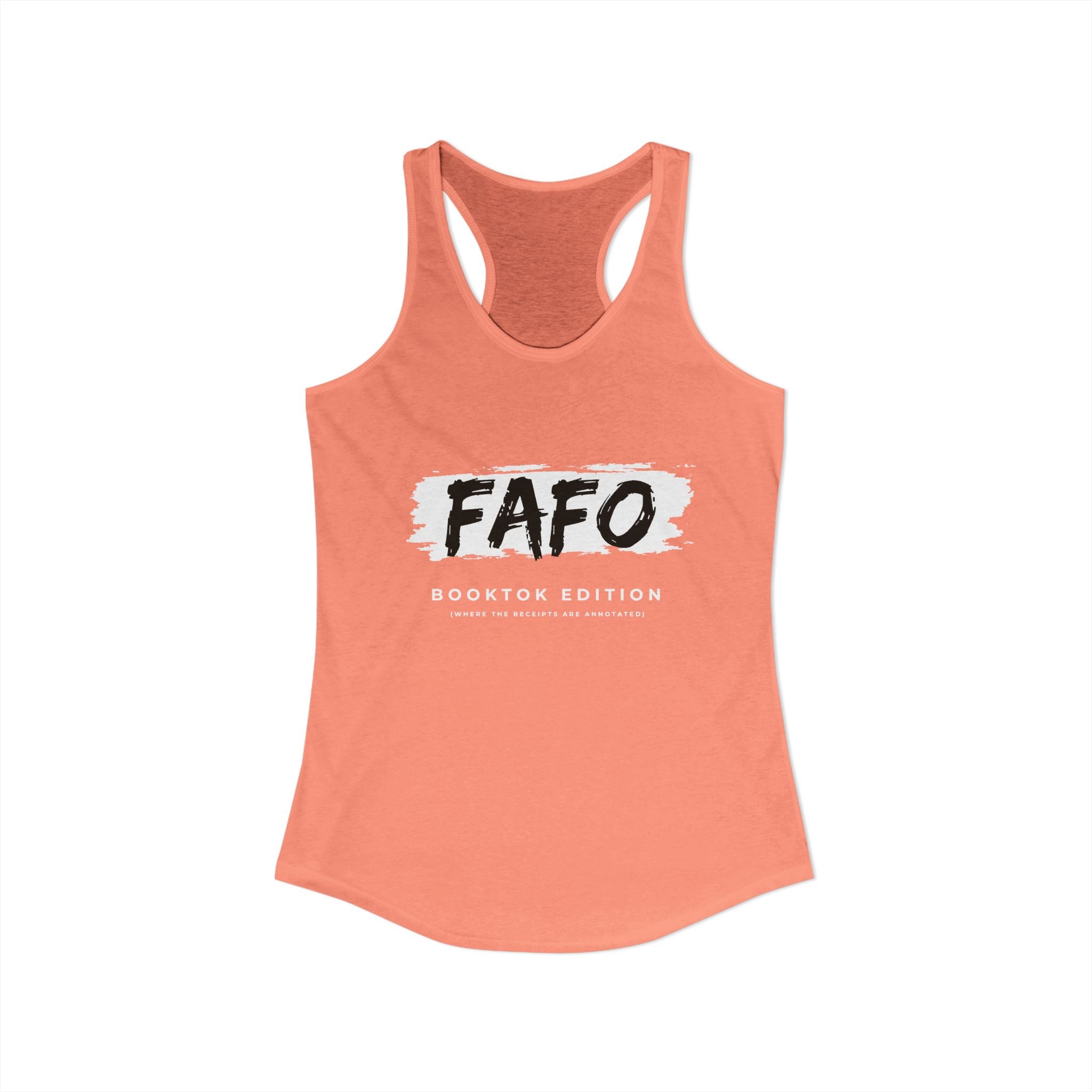 FAFO - Women's Ideal Racerback Tank