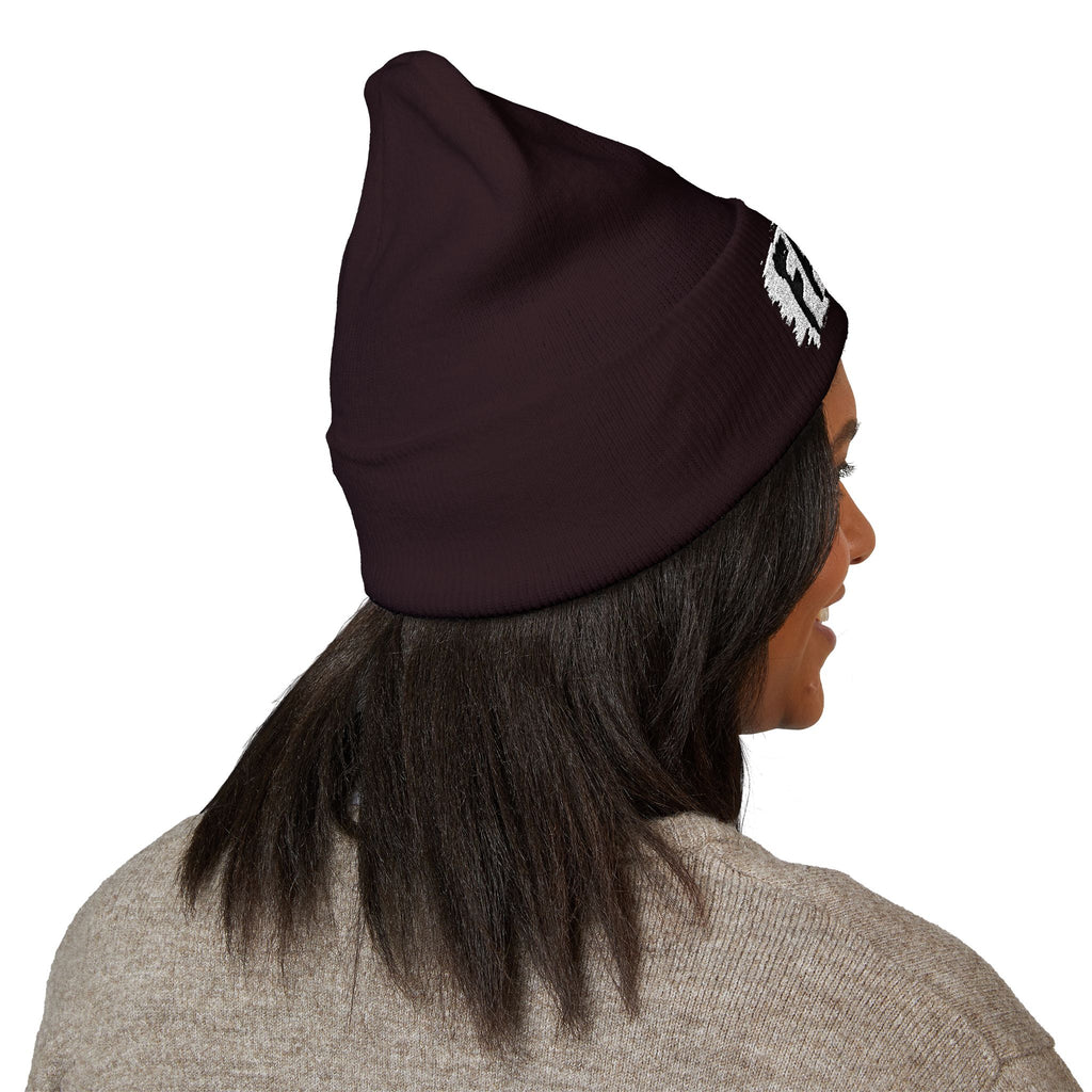 FAFO Embroidered Cuffed Beanie — Bold Streetwear Knit Hat