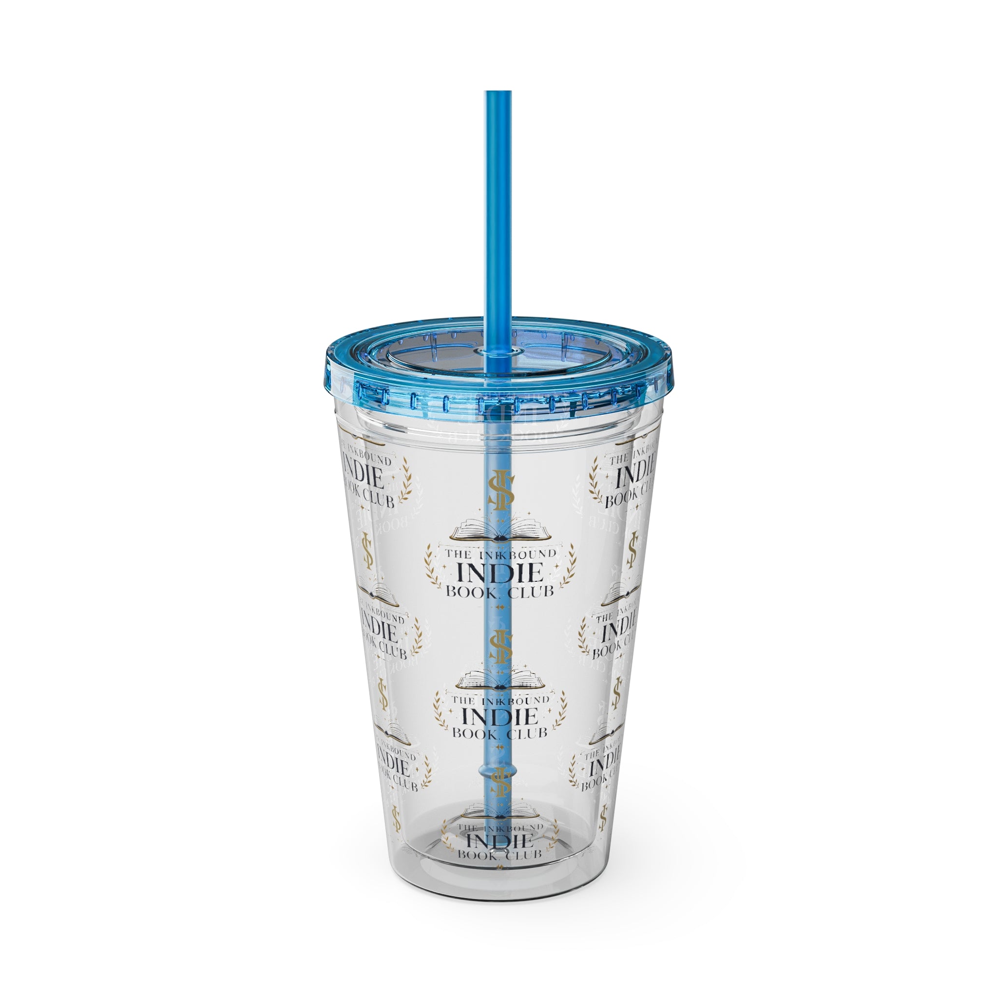 Inkbound Indie Book Club 16oz Tumbler with Straw