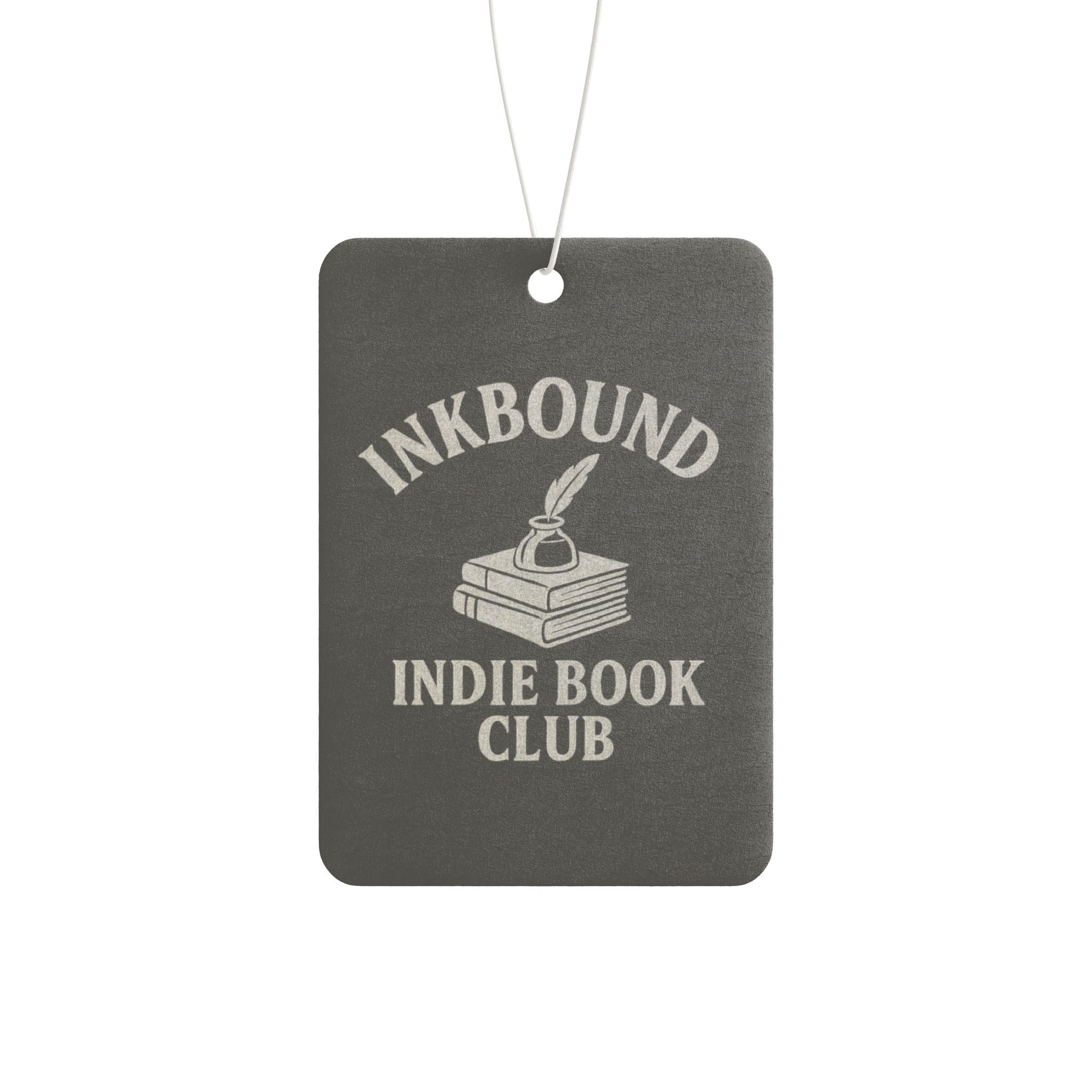 Inkbound Indie Book Club Car Air Freshener