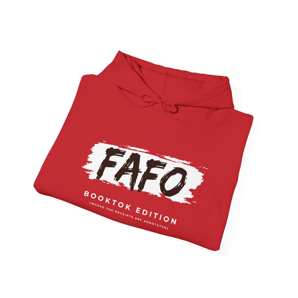 FAFO Hoodie - (Theres purple in here Leanne) The Inkbound Society Logo Pullover