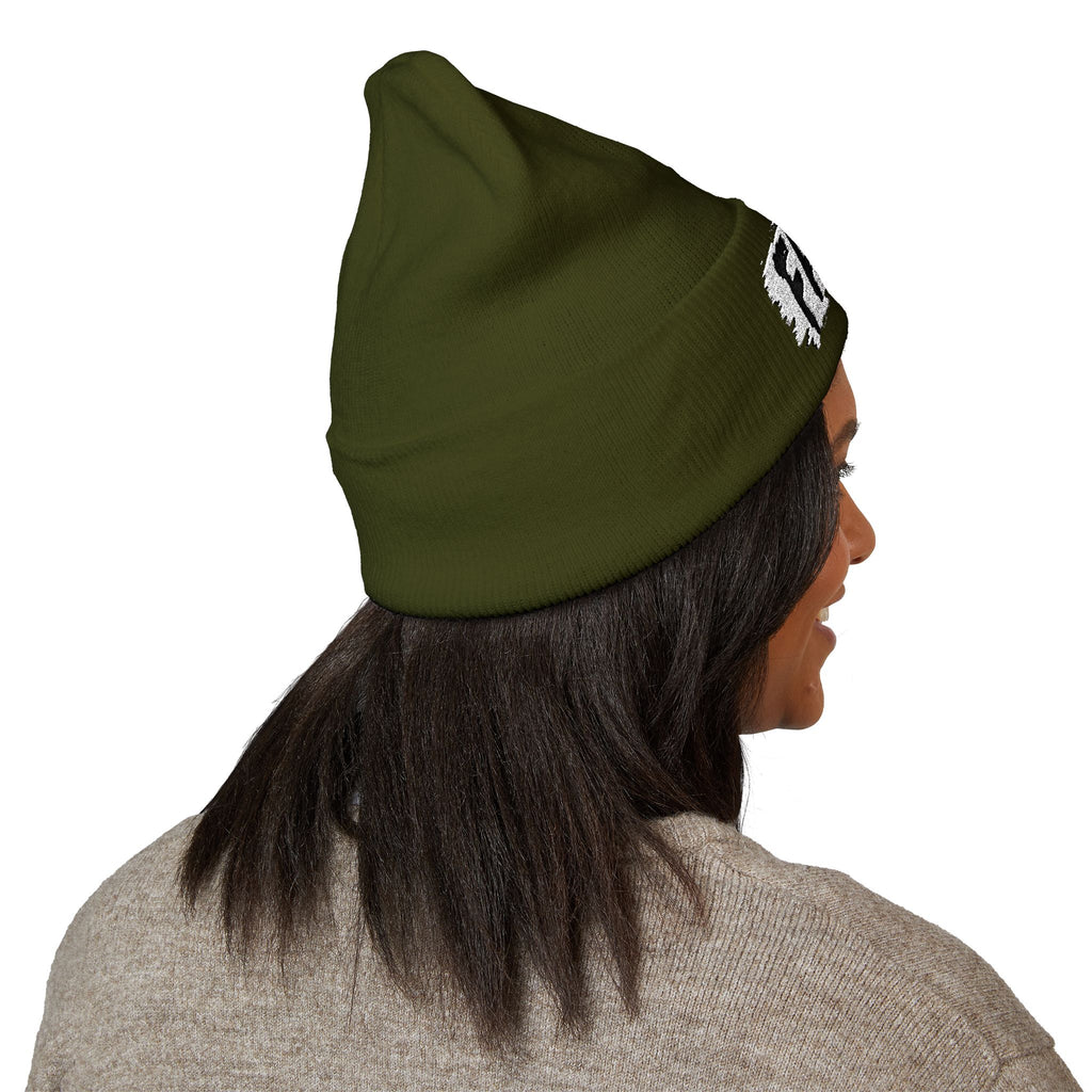 FAFO Embroidered Cuffed Beanie — Bold Streetwear Knit Hat
