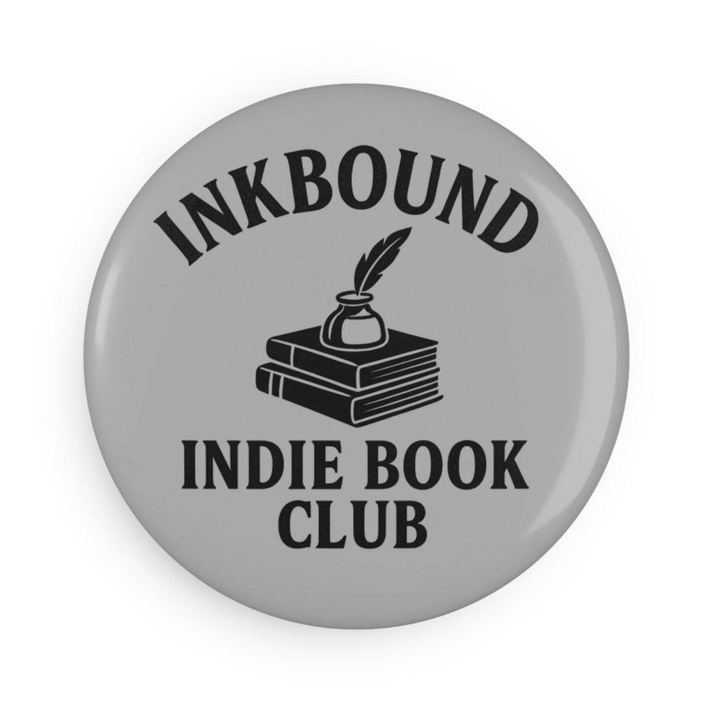 Inkbound Indie Book Club Round Button Magnet