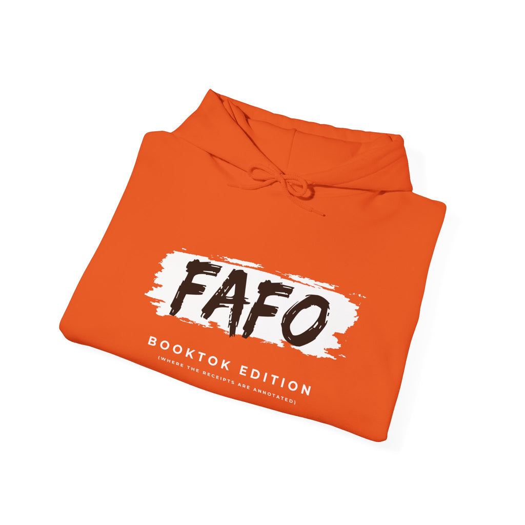 FAFO Hoodie - (Theres purple in here Leanne) The Inkbound Society Logo Pullover