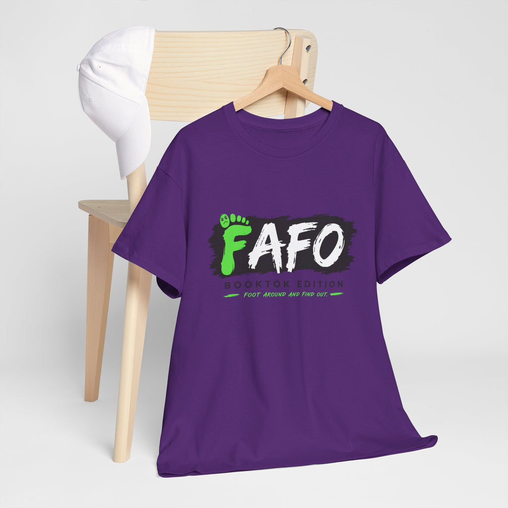 FAFO Booktok X TOPAM Edition Tee - The Inkbound Society x Peri