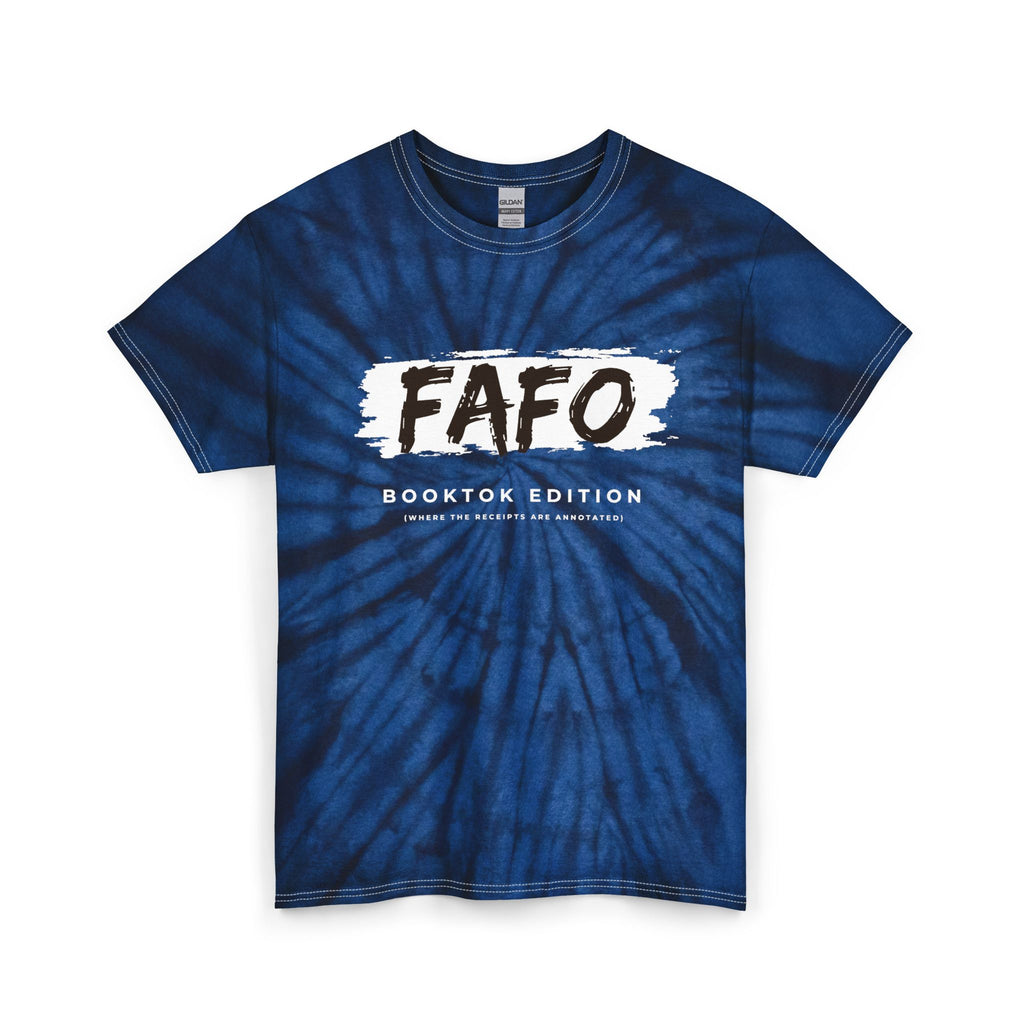 FAFO Tie-Dye Tee - BookTok Edition Cotton T-Shirt