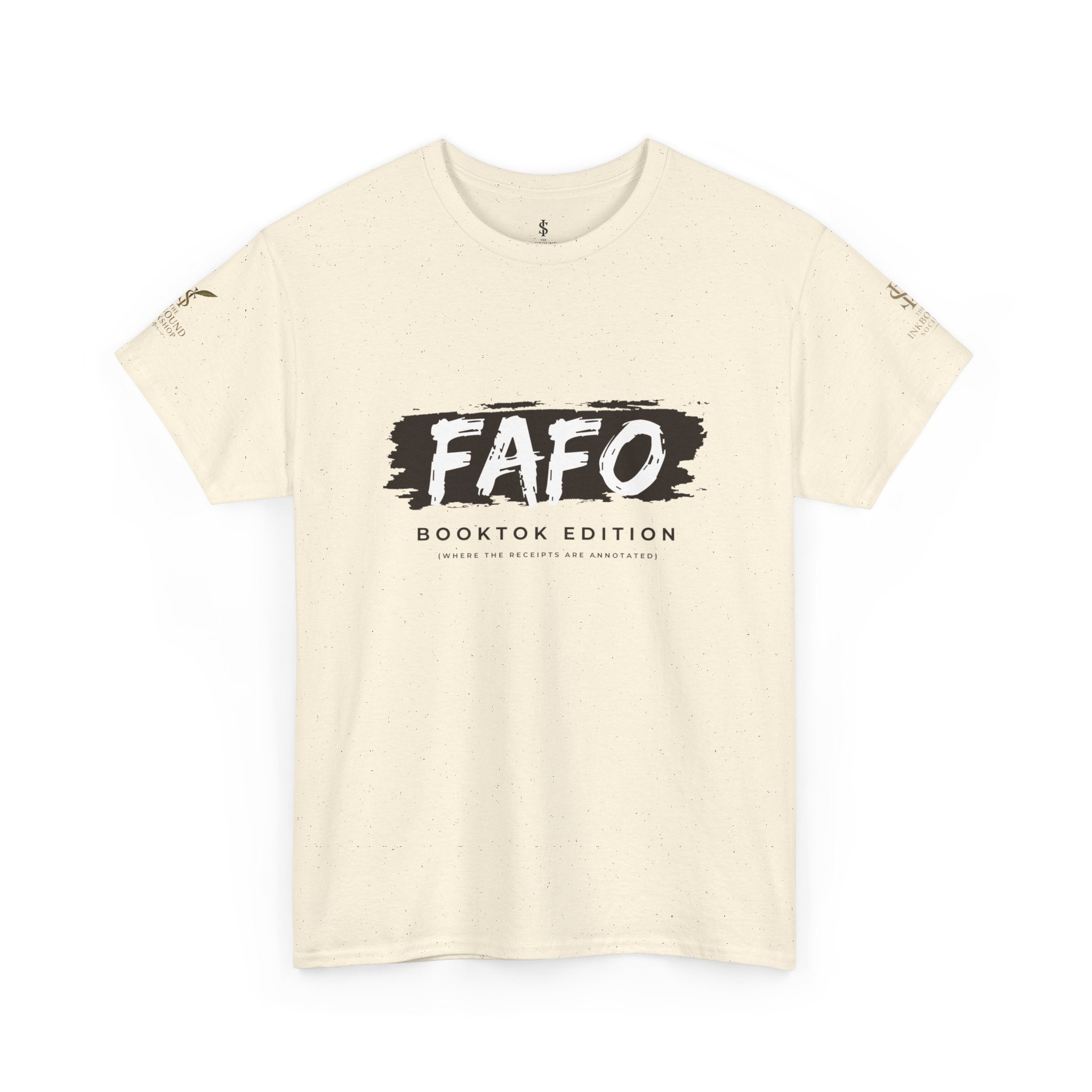 FAFO Booktok Edition Tee - Graphic White Crewneck T-Shirt