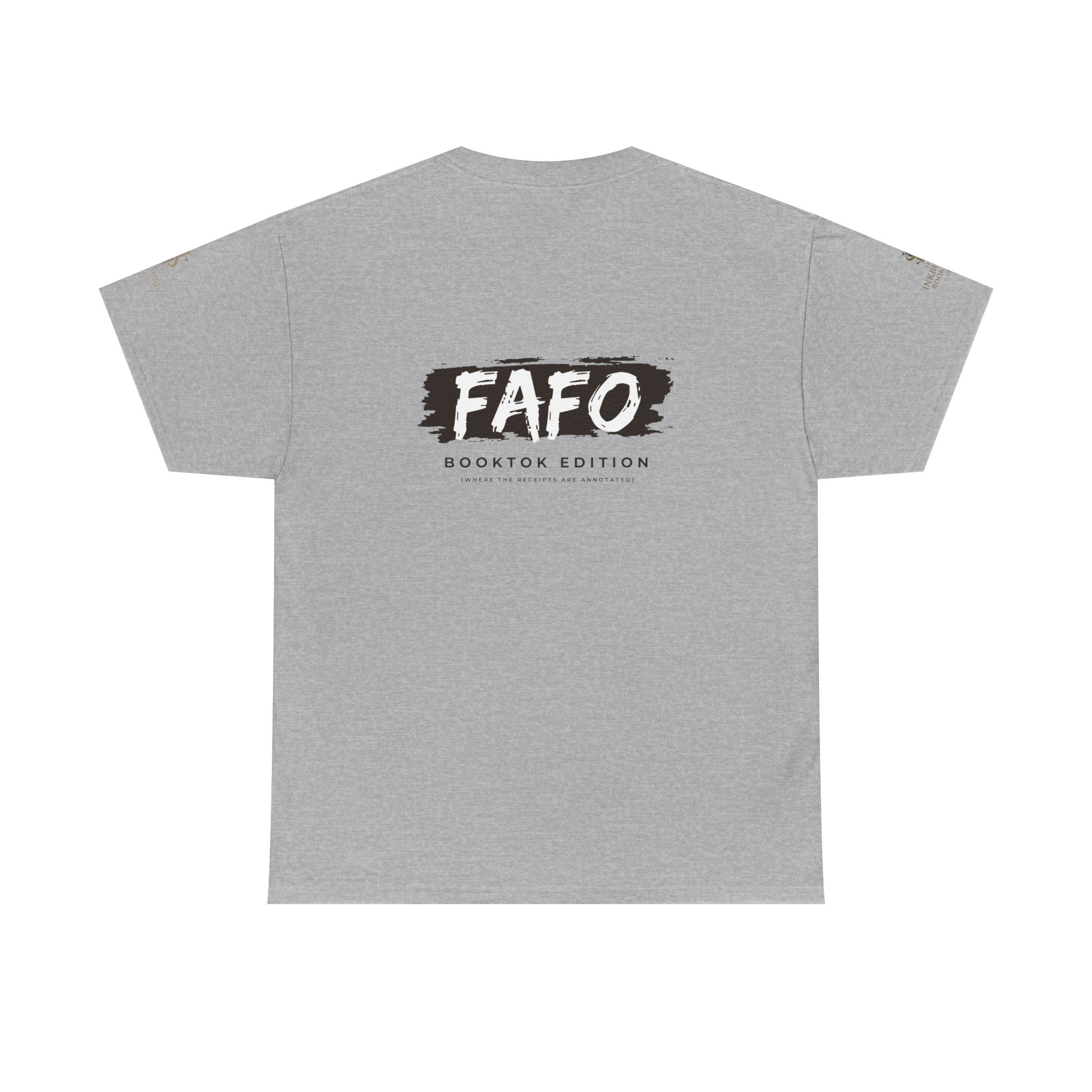 FAFO Booktok Edition Tee - Graphic White Crewneck T-Shirt