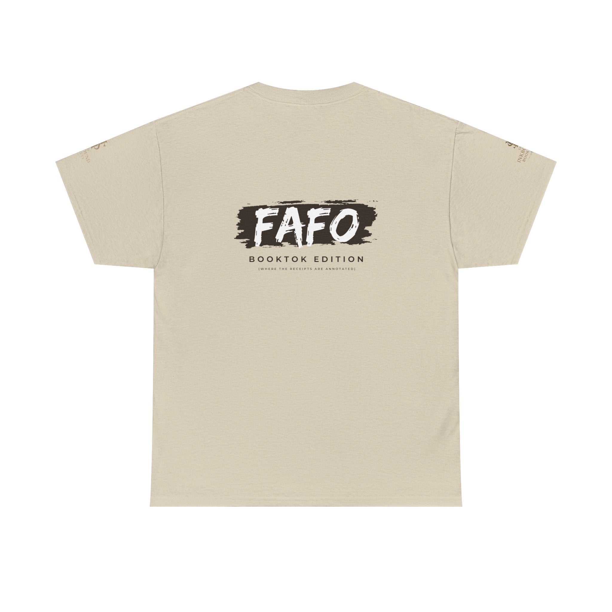 FAFO Booktok Edition Tee - Graphic White Crewneck T-Shirt