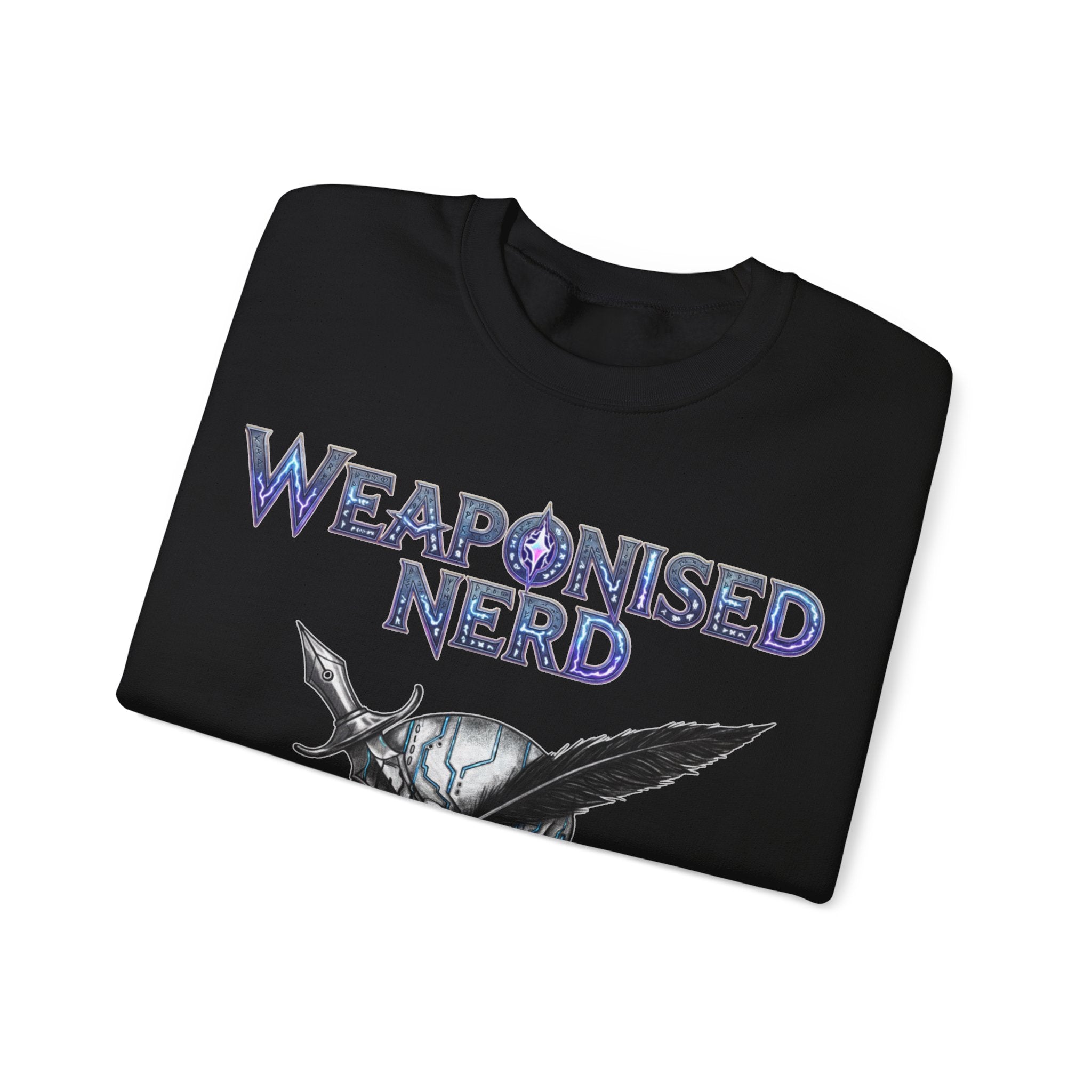 Weaponised Nerd Sweatshirt – Skull & Quill Crewneck