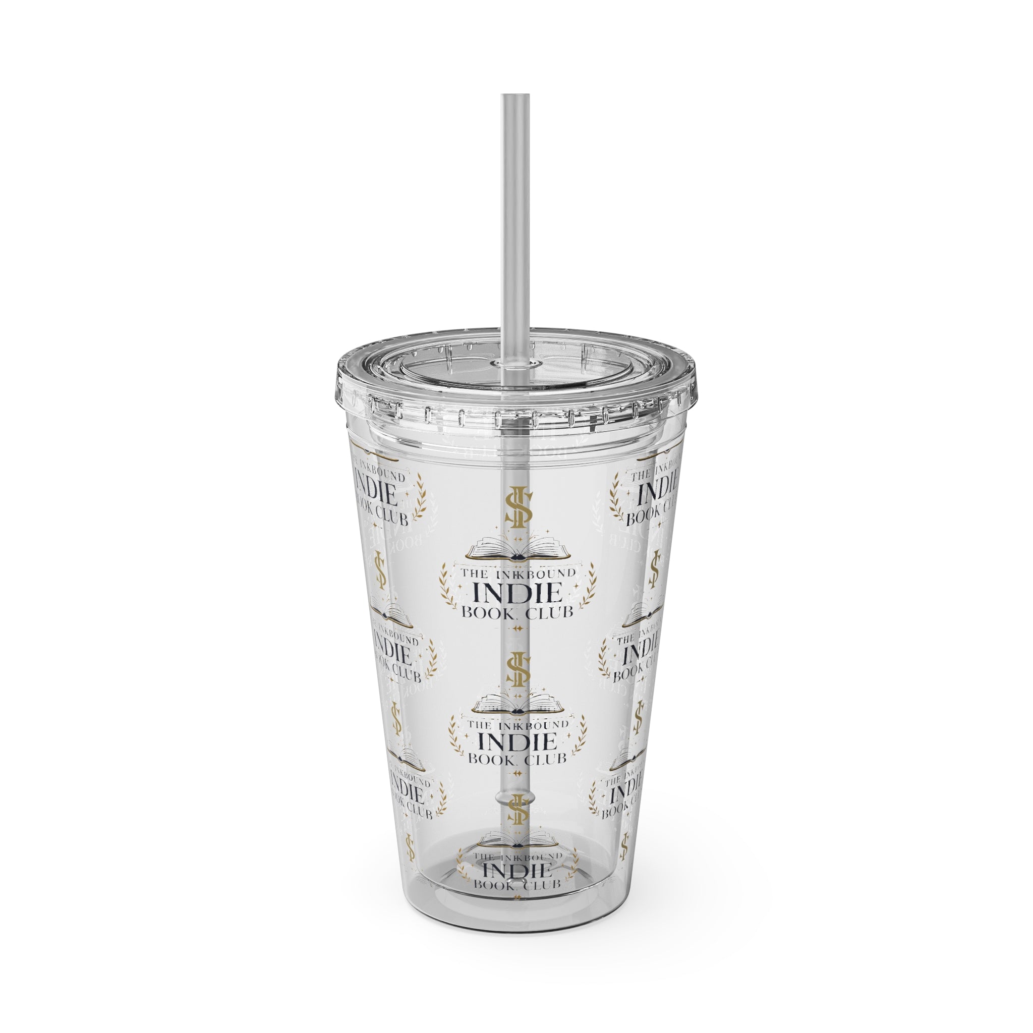 Inkbound Indie Book Club 16oz Tumbler with Straw