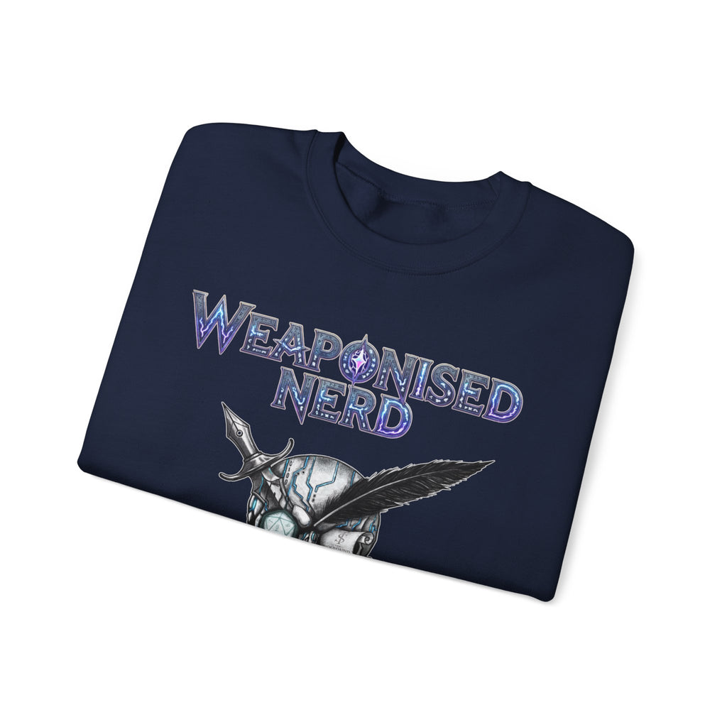Weaponised Nerd Sweatshirt – Skull & Quill Crewneck