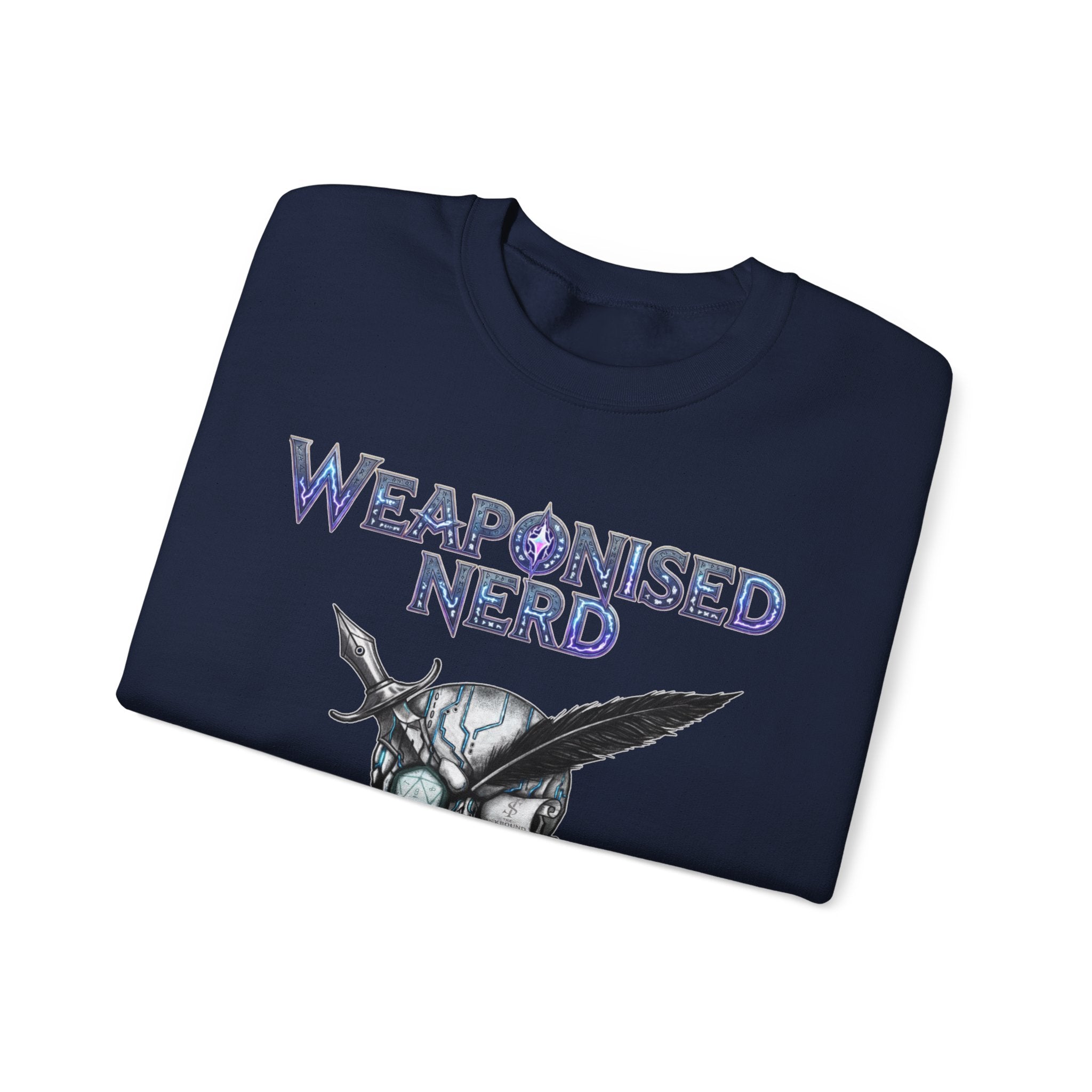 Weaponised Nerd Sweatshirt – Skull & Quill Crewneck