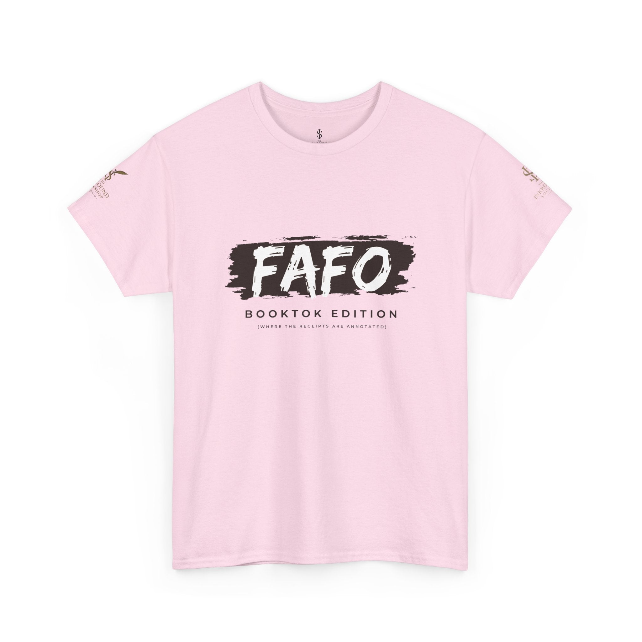 FAFO Booktok Edition Tee - Graphic White Crewneck T-Shirt