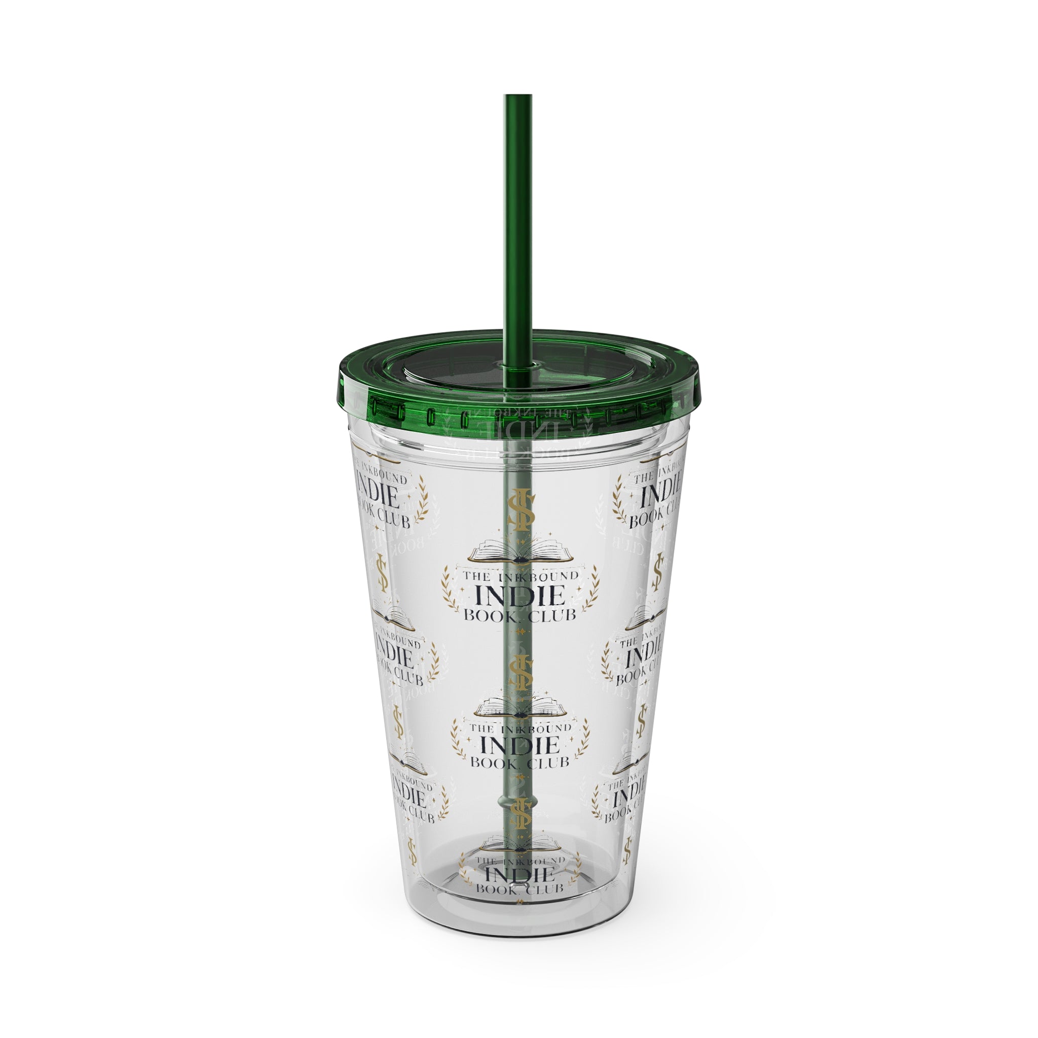 Inkbound Indie Book Club 16oz Tumbler with Straw