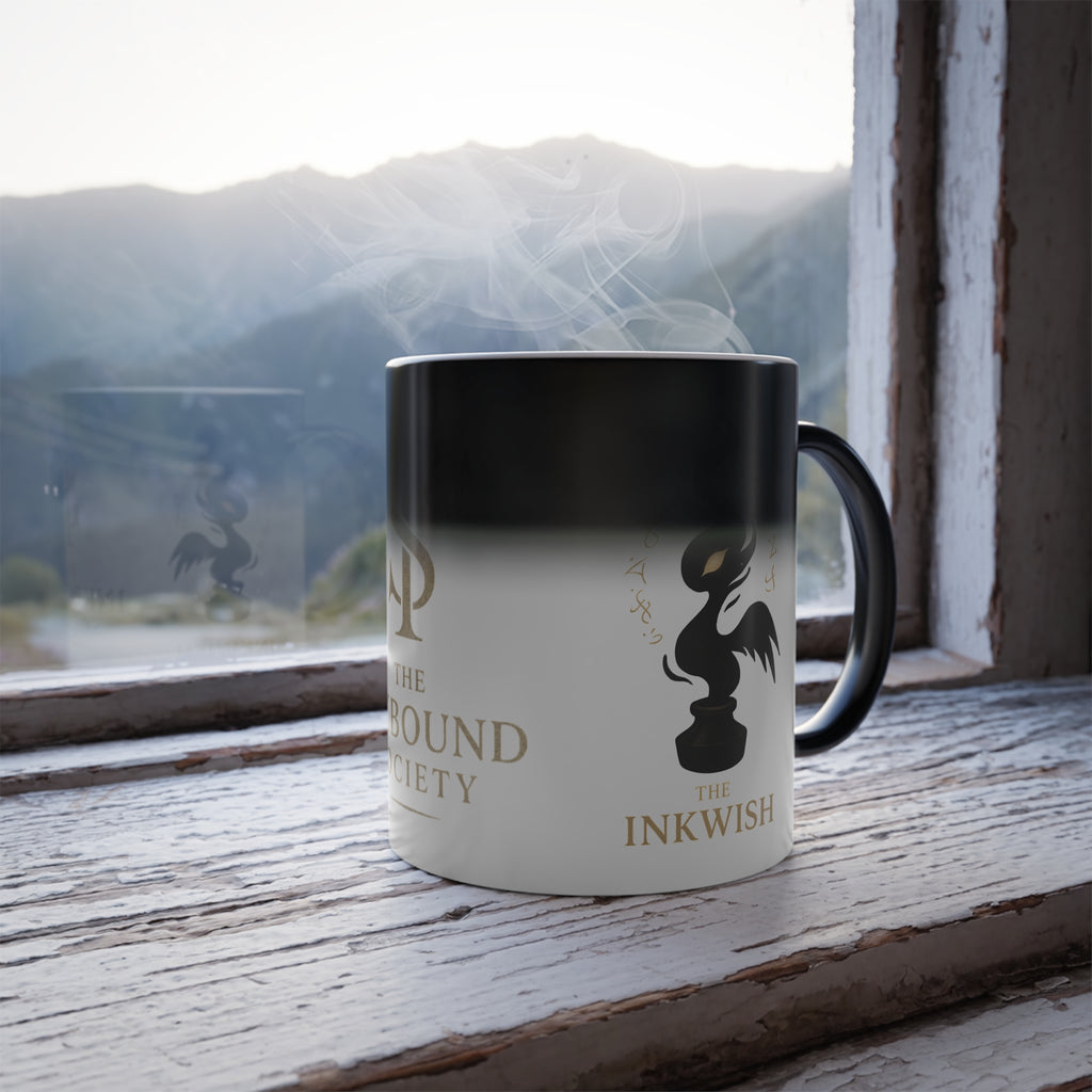 The Inkwish Inkbound Society 11oz Heat-Activated Coffee Cup