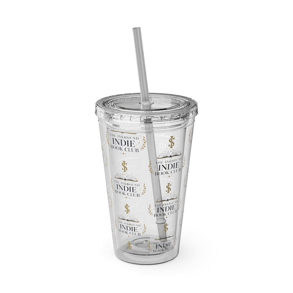 Inkbound Indie Book Club 16oz Tumbler with Straw