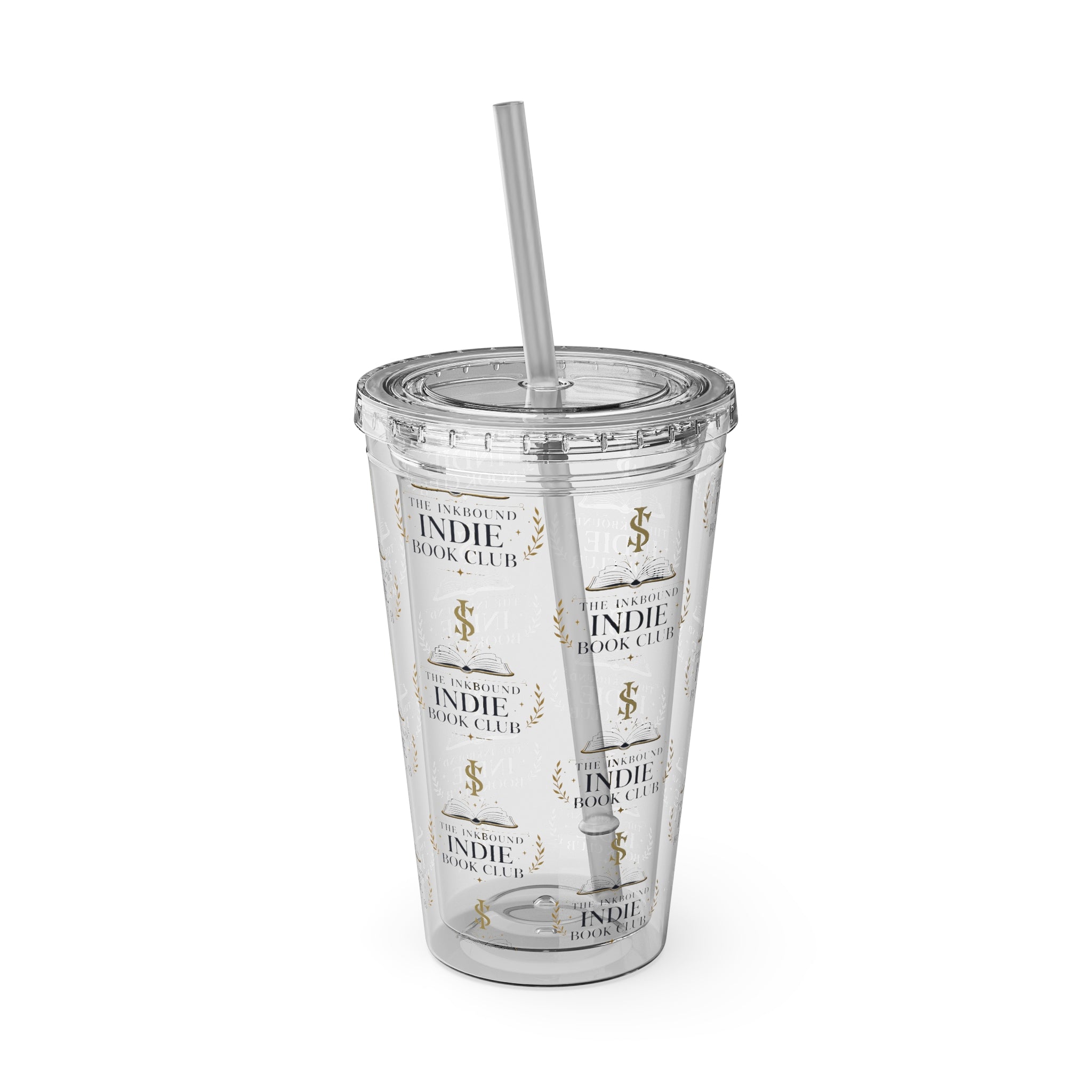 Inkbound Indie Book Club 16oz Tumbler with Straw