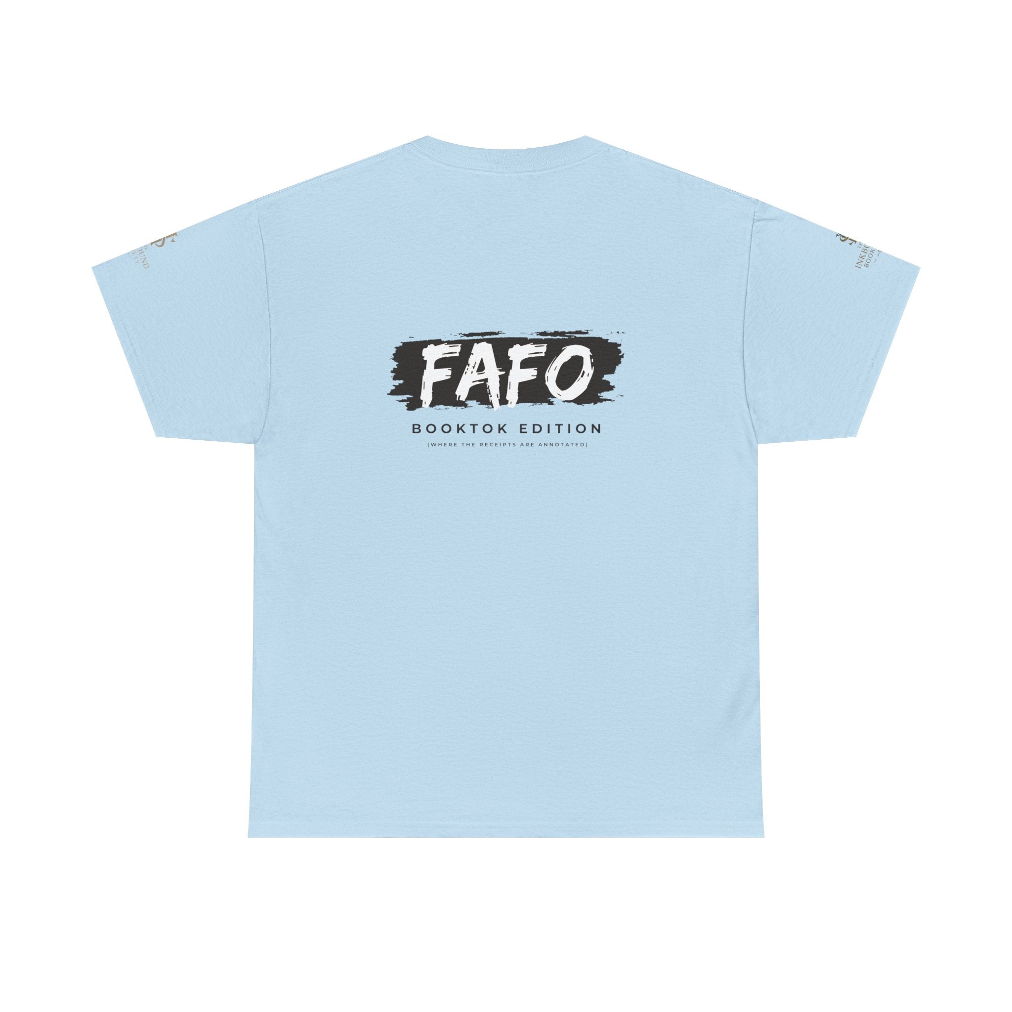 FAFO Booktok Edition Tee - Graphic White Crewneck T-Shirt