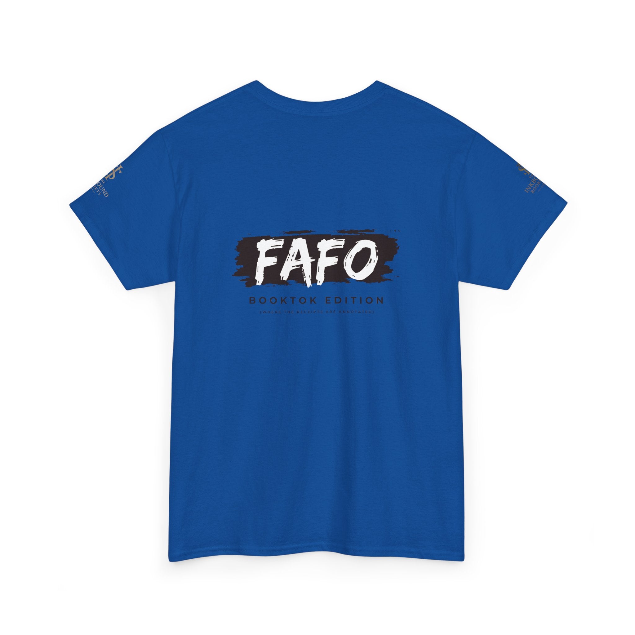 FAFO Booktok Edition Tee - Graphic White Crewneck T-Shirt