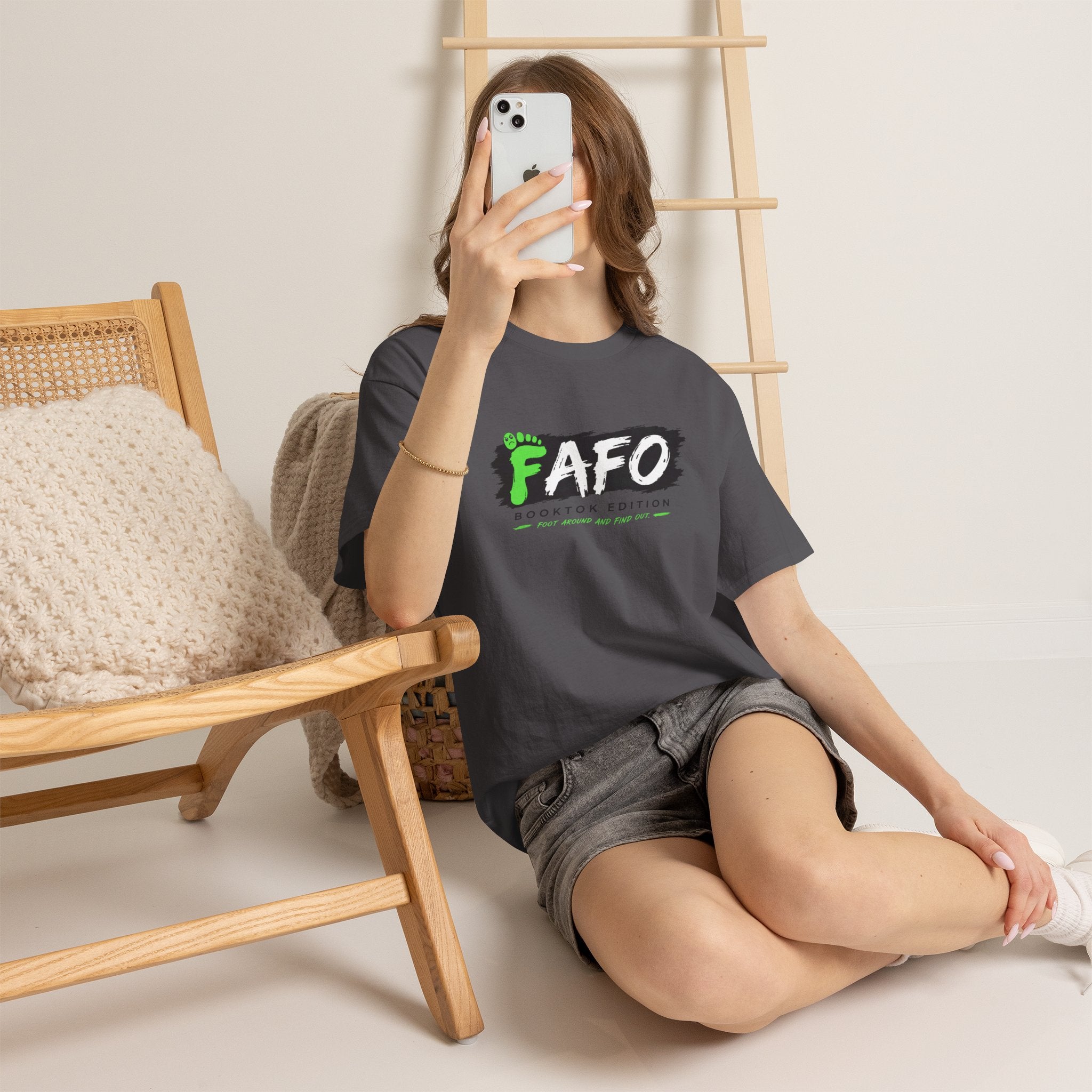 FAFO Booktok X TOPAM Edition Tee - The Inkbound Society x Peri