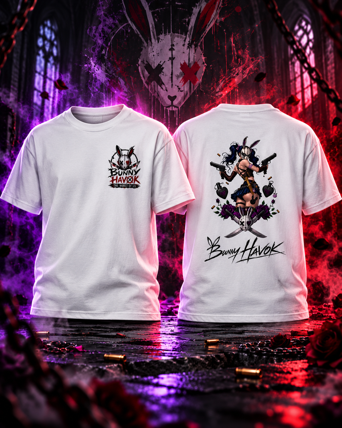 Bunny Havok Unisex Graphic T-Shirt